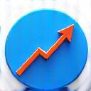 Pil som pekar uppåt på en graf, symboliserar optimering